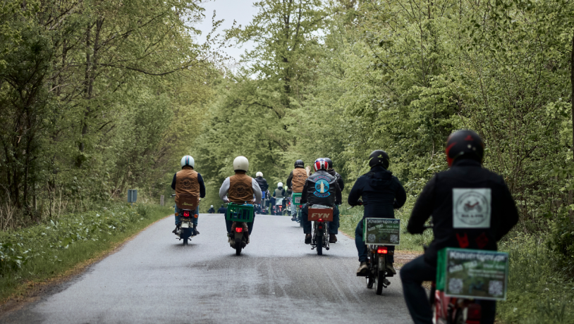 Rul og Hyg fællesskab på hjul på tur