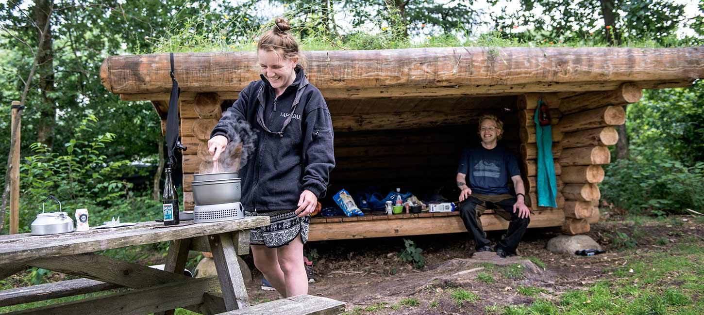 Shelter ved Bindeballe Købmandsgård