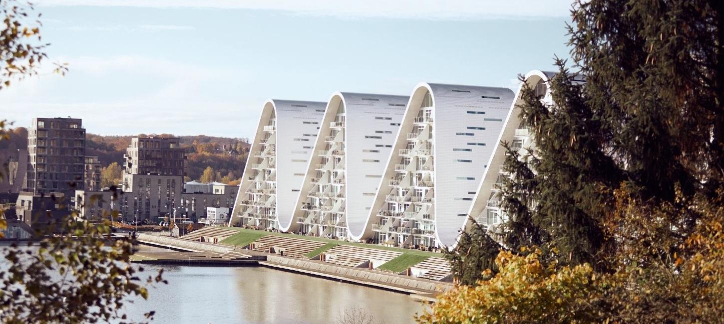 Bølgen set fra Nørreskoven