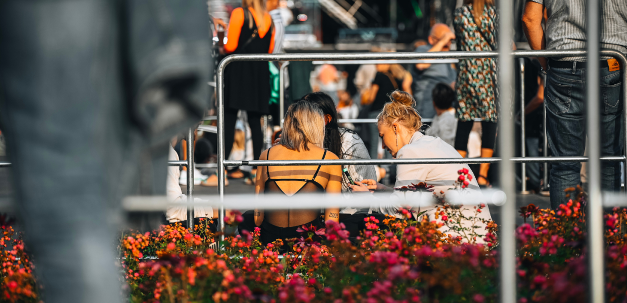 Sommerstemning til Rock i Byparken
