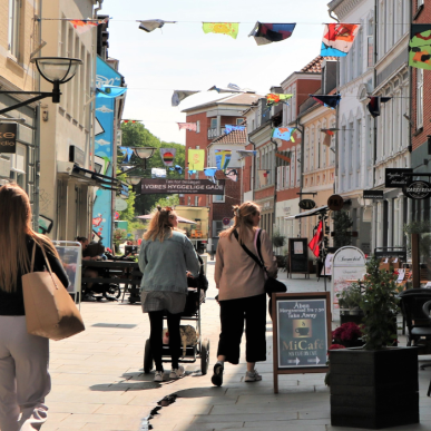 Shopping på Vejles gågade