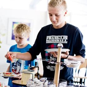 Morgenmadsbuffet på Danhostel Vejle