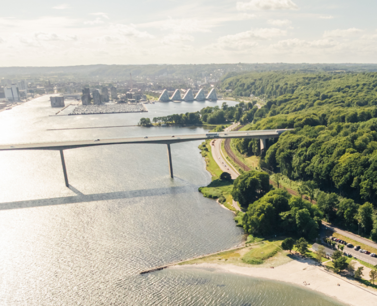 Udsigt over Vejle Fjord